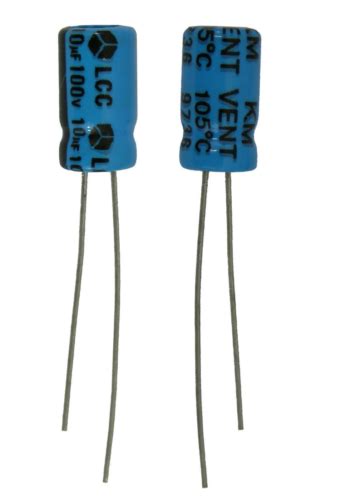 10 Pcs Cap 100v 10uf 10mf Capacitor Replacing For 80v 63v 50v 35v 25v 16v 10v Ebay