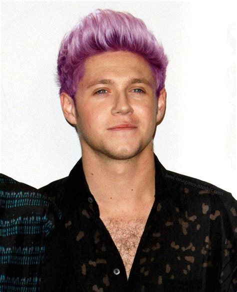 Niall Horan Lilac Hair