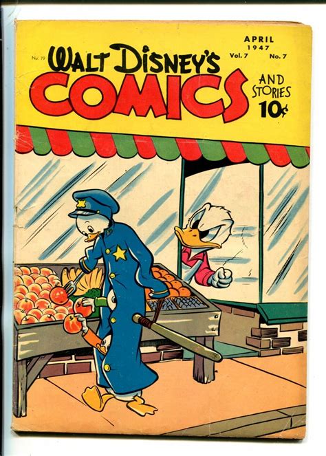 Walt Disney S Comics And Stories 79 1947 Dell Carl Barks Mickey Donald