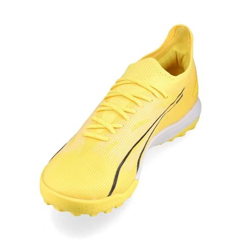 PUMA Ultra Ultimate Cage TT Voltage Yellow Blaze Blanc Noir