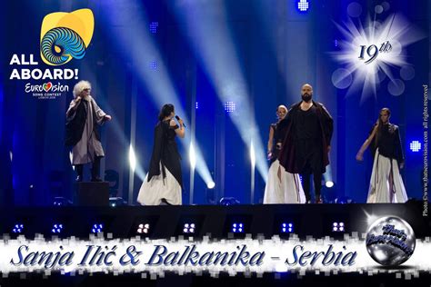 Serbia Sanja Ili And Balkanika Th All Aboard That S Eurovision