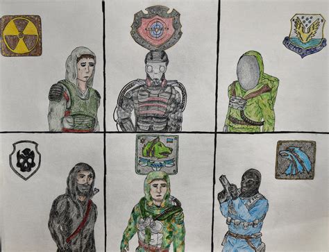 Stalker Factions by Heather111 on DeviantArt