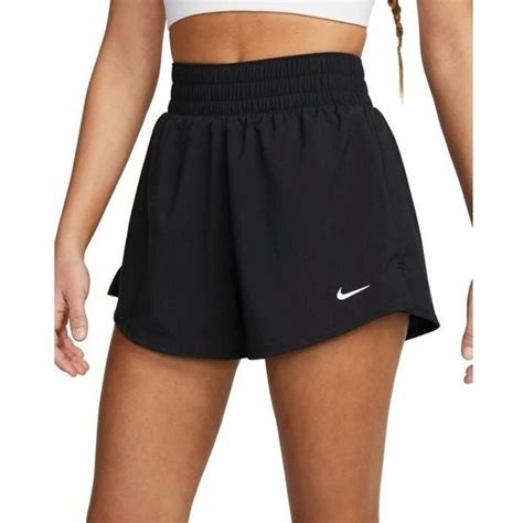 Pantaloni Scurti Femei Nike Dri FIT One High Rise 2in1 Negru XS