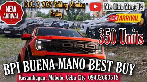 BPI BUENA MANO REPOSSED CARS CEBU BEST BUY 350 PREMIUM UNITS