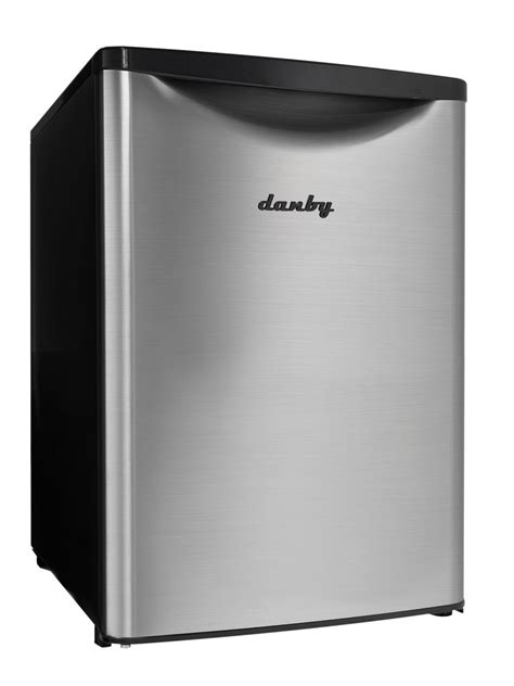 Danby 2 6 Cu Ft Compact Fridge In Stainless Steel Dar026a2bsldb Danby Usa