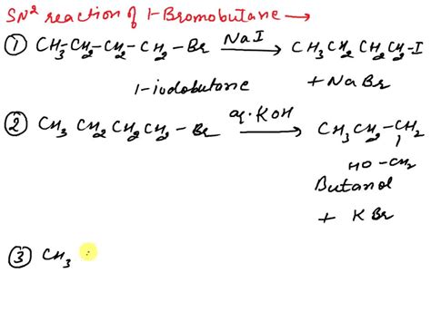 Solved Problem What Product Would You Expect From Sn Reaction