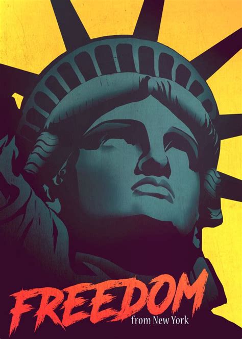 Freedom Poster By Eden Design Displate Eden Design Metal Posters