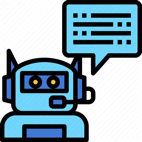 Chatbot Artificial Intelligence Ai Technology Robot Icon Download