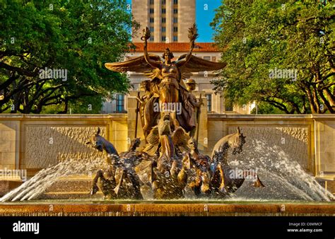 University Of Texas At Austin Littlefield Fountain By Pompeo Coppini