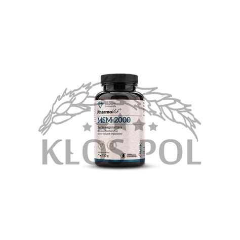 MSM 2000 Siarka organiczna 150 g Classic Pharmovit K803 KŁOS POL