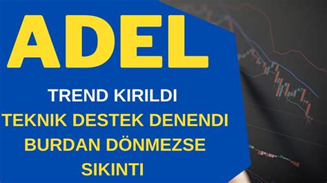 Adel T M Destek Ve Direncleri Kirilim Geldi Stop Etti Ancak Uzun Vade