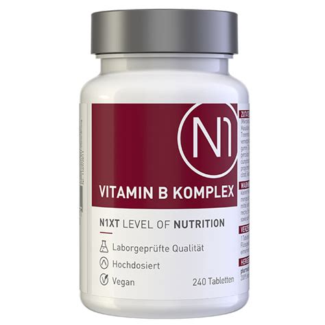 N1 VITAMIN B COMPLEX Perfectly Balanced With All 8 B Vitamins