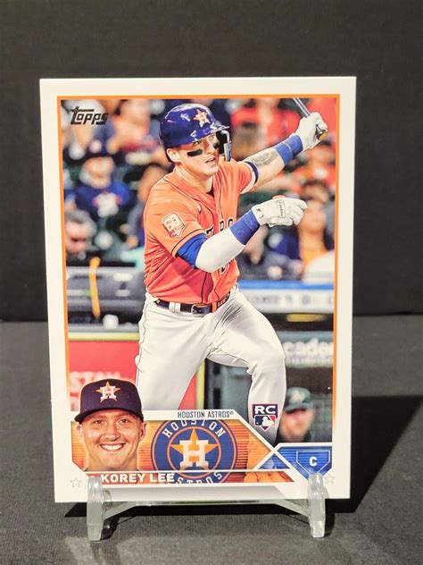 Topps Series Korey Lee Rookie Rc Houston Astros Ebay