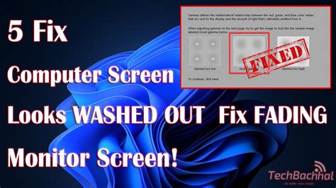 Computer Screen Looks Washed Out Fix Fading Monitor Screen Solved