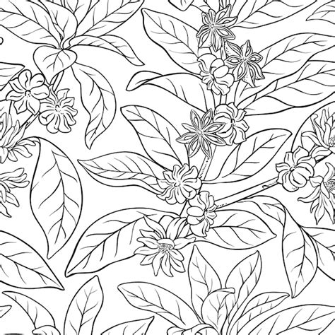 Premium Vector Anise Seamless Pattern