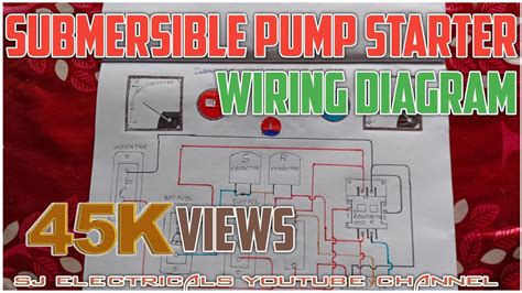 Hp Submersible Pump Starter Wiring Diagram