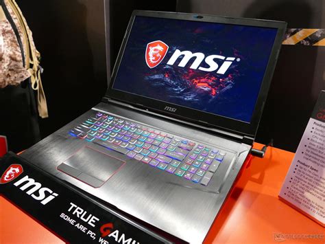 Msi Neue Ge Vr Und Ge Vr Gaming Notebooks Notebookcheck News