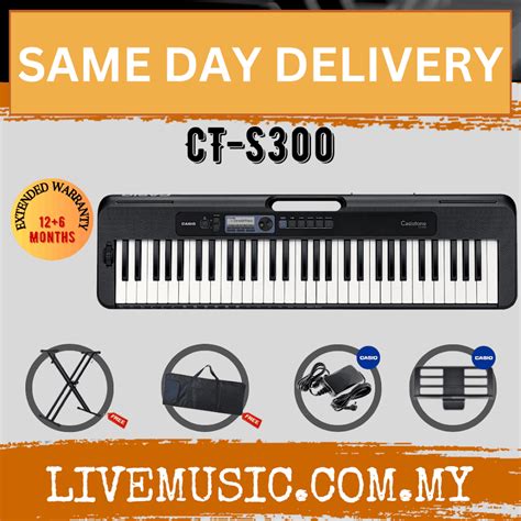 Casio Ct S Keys Casiotone Keyboard With Keyboard Stand Keyboard