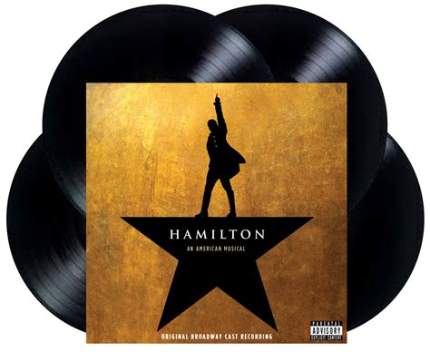 "Hamilton (Original Broadway Cast Recording)" 4xLP Vinyl – Okayplayer Shop