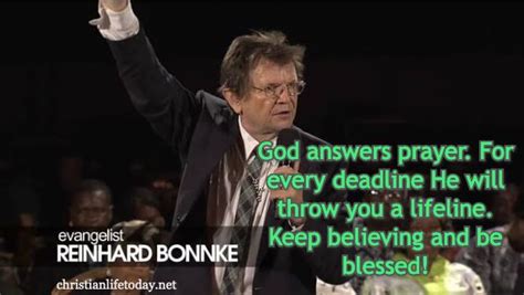 Inspiring Quotes Of Evangelist Reinhard Bonnke Christian