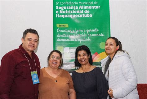 Itaquá realiza 6ª Conferência de Segurança Alimentar e Nutrição