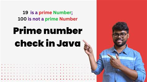 Prime Number Check In Java Java Logical Questions Java Shastra Youtube