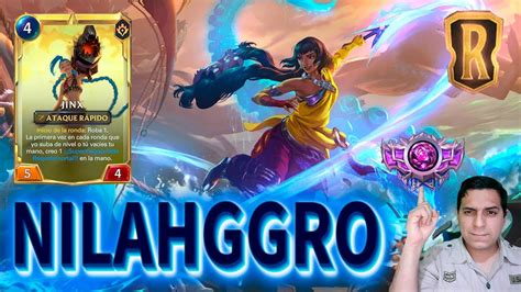 Nilah Jinx Deck Aggro Legends Of Runeterra Gameplay Youtube