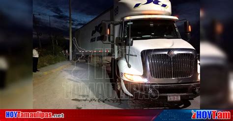 Hoy Tamaulipas Choque En Tamaulipas Choca Trailero Contra Poste En