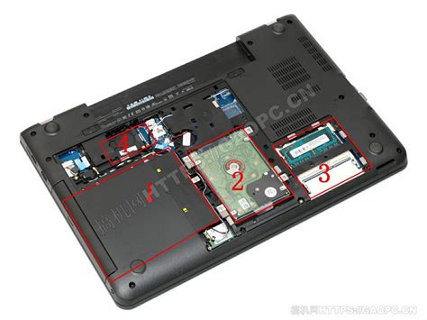 联想thnkpad E550拆机：有一个m 2接口居然没空置只能安装sata固态 固态硬盘之家