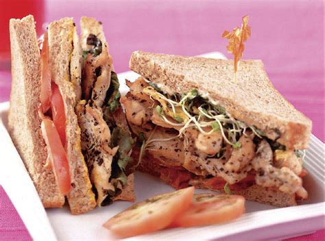 Grilled Chicken Club Sandwich | Yummy.ph