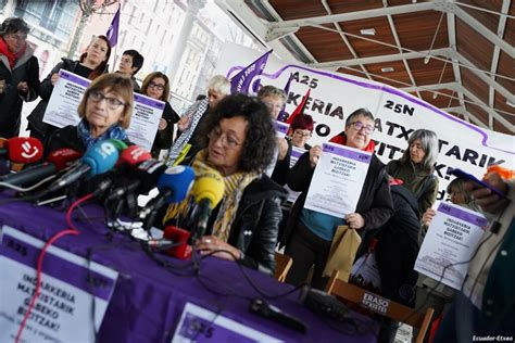 25n El Movimiento Feminista Llama A Tomar Las Calles De Euskal Herria Ecuador Etxea