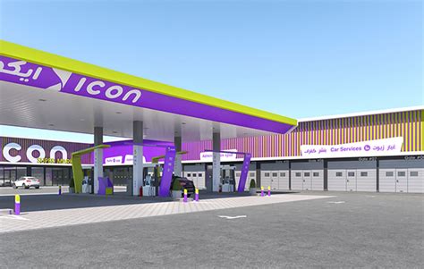 Design Of Petrol Station Behance