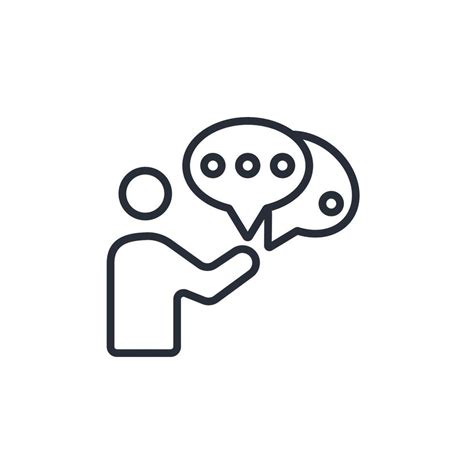 advice icon editable strokelinear style sign   web designlogo