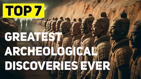 Top 7 Greatest Archeological Discoveries Ever In The World 4K YouTube