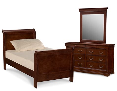 Neo Classic Youth 5 Piece Bedroom Set With Dresser And Mirror American Signature Furniture