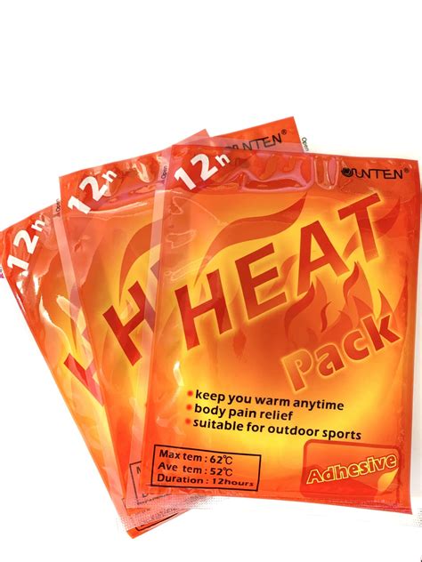 Bulk Heat Pack Box Of 24 Medical Solution