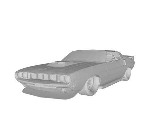 STL file 1969 Dodge "Yellow Jacket" concept car・3D print design to ...