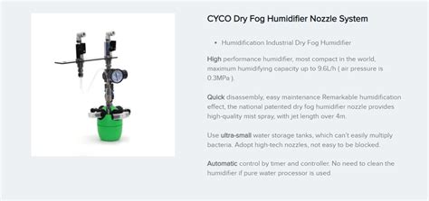 The Art Of Indoor Comfort Dry Fog Humidifier Applications Unveiled