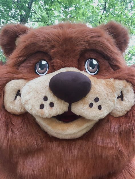 Cutest Bear Fursuit Mascot Kids Entertainment Childrens Etsy