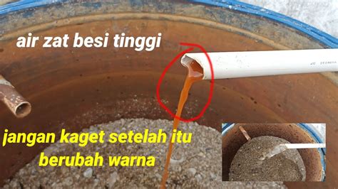 Cara Mudah Membuat Filter Air Zat Besi Tinggi Bahan Sederhana YouTube