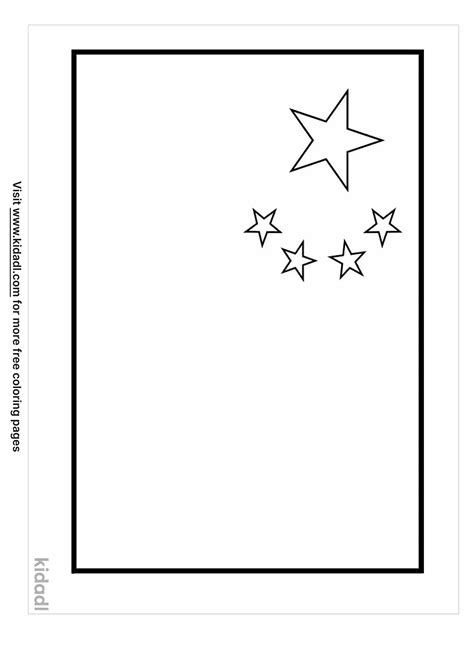 China Flag Coloring Page Colouringpages Porn Sex Picture