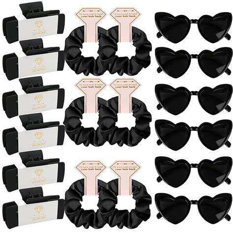 Amazon 18pcs Bridesmaid Scrunchies Proposal Gifts 4 1inch Square