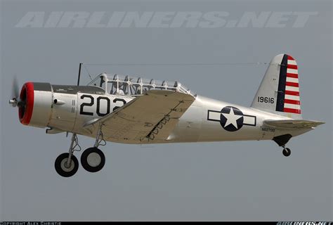 Vultee Bt 13a Valiant Untitled Aviation Photo 1800180