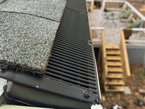 Gutter Shutter Of The Triangle Before And After Photo Set Gutter Guard Raindrop Raleigh Nc