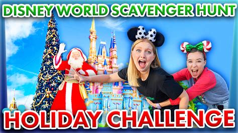 Allears Tv Disney World Scavenger Hunt Holiday Challenge Allears Net