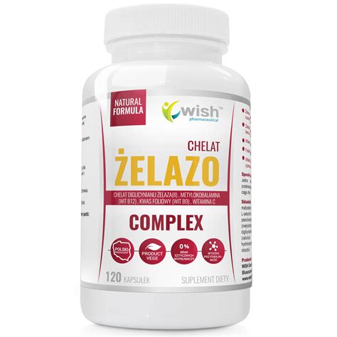 Żelazo Chelat Complex Metylokobalamina WIT B12 Kwas Foliowy WIT B9