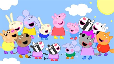 Peppa pig jumps to the sky family kids cartoon – Artofit