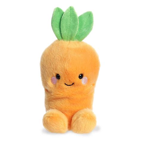 Palm Pals 5 Inch Cheerful Carrot Plush Toy Owl And Goose Ts