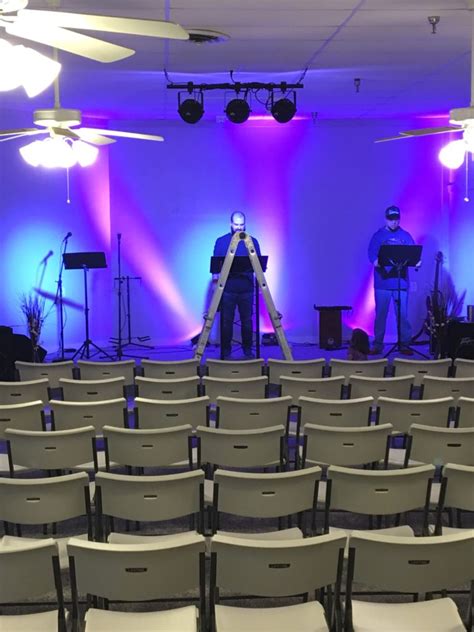 Stage Lighting Installation at Grace Community Church in Berea ...