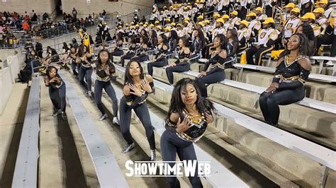 Asu Game Highlights Alabama State Stingettes And Mmh Marching Band